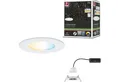 Paulmann LED Einbauleuchte LED Einbauleuchte Nova Coin IP44 rund 78mm, LED fest integriert, Tageslichtweiß, Memoryfunktion, Farbwechsler, Farbsteuerung, Dimmer, Smart Home