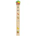 Messlatte Kinder Holz Bauernhof Motiv Kinderzimmer Wand Deko Wachstumsmesser