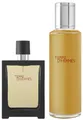 Hermès Terre d`Hermès Parfum Set 125 ml Nachfüllung + 30 ml Nachfüllbar OVP NEU