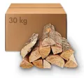 Kaminholz Mischholz 30 kg, Scheitlänge ca. 28-33 cm, Breite ca. 7-16 cm, Holzfeuchte max. 25%