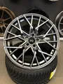 Damina Performance DM08 black 8x18 ET45 - LK5/112 ML66.6 Alufelge schwarz