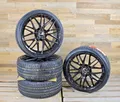 DM08 18 Zoll Winterräder HANKOOK 245 45 R18 Kompletträder Audi A6 4G 4G1 A8 4E