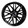 1x DAMINA PERFORMANCE DM08 black painted 8.0Jx18 5x112 ET45