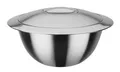 GSW Thermo-Servier-Schüssel Rührschüssel mit Deckel aus Edelstahl Ø20cm 2 Liter