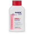 numis med Körperlotion mit 5% Urea - Hautberuhigende Bodylotion für extrem trockene, zu Juckreiz neigende Haut - vegane Hautpflege ohne Silikone, Parabene & Mineralöl - Lotion (1x 300 ml)