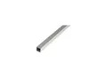 GAH Alberts Quadratrohr glatt L1.000xB20xH20xS1, 5mm Aluminium silberf. Elox. (473532)