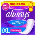 always Daily Protect Extra Long mit Frischeduft, 40Stk. Slipeinlage