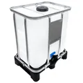WERIT 300l IBC Container »UN-Zulassung« DN150/50 auf PE-Palette NEU 211-BA4A0ZA0