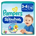 Pampers Splashers (Gr. 3, Gr. 4, 12 Stk.) (8001090698346)