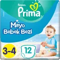Pampers Splashers Schwimmwindeln Gr. 3–4 Baby Shark – 12 Stück Einweg für Babys