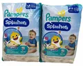 2x 12 Pampers Baby Windeln Schwimmwindel Splashers Größe 3-4 / 6-11 Kg 24 Stück