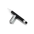 Slabo Stylus Pen für Smartphone/Phablet/Tablet Eingabestift und Kugelschreiber Touch Stift – schwarz/Silber