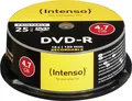 Intenso 4801154 DVD-R Rohling 4.7 GB 25 St. Spindel Bedruckbar