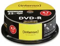 INTENSO DVD-R Spindel (bedruckbar), 25 Stück