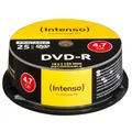 Intenso DVD-R 4,7 GB bedruckbar, 25 St.