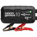 NOCO GENIUS10: 10A Intelligentes Batterieladegerät, 6V/12V Ladegerät, Erhaltungsladegerät und Desulfator mit Temperaturkompensation