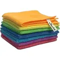 Vileda - Mikrofaser Allzwecktücher, Reinigungstücher Zur Trockenen Und Feuchten Anwendung, 100 % Mikrofaser, 30x30 Cm, Mehrfarbig, Maxi-pack, 7er-pack