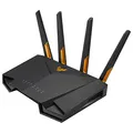 ASUS TUF-AX3000 V2 AiMesh Dual Band WLAN Gaming kombinierbarer Router (Tethering als 4G und 5G Router-Ersatz, WiFi 6, bis zu 3000 Mbit/s, Mobile Game Mode, 2,5Gbit/s Port, AiMesh, AiProtection Pro)