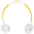 Unold 86690 Breezy White Nackenventilator, 1,2W, 3-stufige Geschwindigkeitsregelung, LED-Kontrollleuchte, weiß