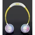 Unold Breezy White Nackenventilator LED-Kontrollleuchte, mit Beleuchtung