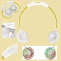 Unold Nackenventilator Breezy - Li-Ion-Akku - LED-Beleuchtung - Farbe auswählbar