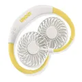 Nackenventilator Breezy 86690 gelb Akku USB LED flexibel leicht Kunststoff
