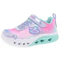 Skechers Mädchen Flutter Heart Lights Simply Love sports shoes sneakers, Lavender Synthetic Mesh, 35 EU