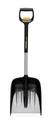 Fiskars Auto-Schneeschaufel, X-series, Teleskopierbar, Länge: 79,5-98,7 cm, Aluminium/Stahl/Kunststoff, Schwarz/Silber, 1057187