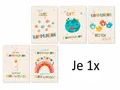 5 Kommunionskarten Kommunion mit Umschlag jedes Motiv 1x (Variante 1)
