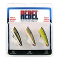 Rebel Lures Pop-R Topwater Popper Angelköder, Triple Threat 3er-Pack, Pop-R (1/4 oz), Einheitsgröße