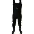 Abu Garcia Neoprene Waders - Wathose, Größe:42/43 - Schwarz - W42/L43