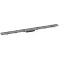hansgrohe HG Duschrinne RainDrain Rock Fertigset, kürzbar und