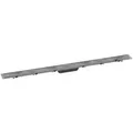 Hansgrohe - Raindrain Rock - Duschrinne 1000, Befliesbar, Edelstahl 56033000