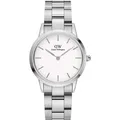 Nur Zeit Daniel Wellington Versilbert/Stahl Kollektion Iconic Link - frau