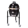 Monolith Keramikgrill Junior PRO-Serie 2.0 Schwarz Ø 33 cm inklusive Gestell