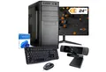 dcl24.de Office Business-PC (24 Zoll, Intel Core i3 14100, AMD Radeon Graphics, 16 GB RAM, 500 GB SSD, Luftkühler)