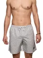 Indicode Herren INSantonio Badehose mit superweicher Innenhose | Badeshorts für Männer Offwhite, L