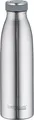 THERMOcafè by THERMOS Isolierflasche TC 4067205050 | 500 ml | Edelstahl matt | kohlensäurefest | auslaufsicher | schlank