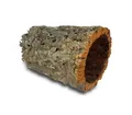 Kork-Deko.de Tierhöhle Kork Röhre: Natur Kork Rinde, Nager Vögel, gereinigt, 30 cm lang, extra dick
