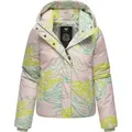 Ragwear Winterjacke Amarrena Wasserdichte Damen Steppjacke mit modischem Farbverlauf grün XXL (44)