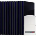 SUNNIVA 7 kW Solaranlage 14x 500 W Fullblack Bifacial Module SolarEdge SE7K 3-phasiger String-Wechselrichter