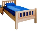 Komfortbett Seniorenbett Kopf- und Fußteil Kernbuche massiv 100x200