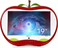 Hannspree HA195 HPR LED Display 18.5 Zoll Flach Matt 1366 x 768 Pixel Apfeldesign - rot/weiß