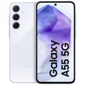 Samsung Galaxy A55 5G Smartphone 128 GB 16.8 cm (6.6 Zoll) Eisblau Android™ 14