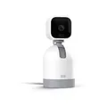 Blink Mini Pan-Tilt | Bewegliche Plug-in-Überwachungskamera für Innen | Weiß