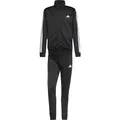 adidas 3 Streifen Trainingsanzug Herren in black, Größe S