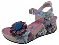 Laura Vita Laura Vita Keilsandalette Violett