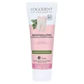 LOGODENT Naturkosmetik MENTHOLFREI Rosmarin Zahngel, 5-Kräuter-Formel wirkt gegen Entzündungen, Pflegt das Zahnfleisch, Frei von synthetischen Fluoridzusätzen, Vegan, 3x75ml