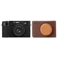 Fujifilm X100VI schwarz + SmallRig 4558 Ledertasche