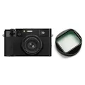 Fujifilm X100VI + Squarehood Gegenlichtblende X100 Glass (Haze 10%)  schwarz